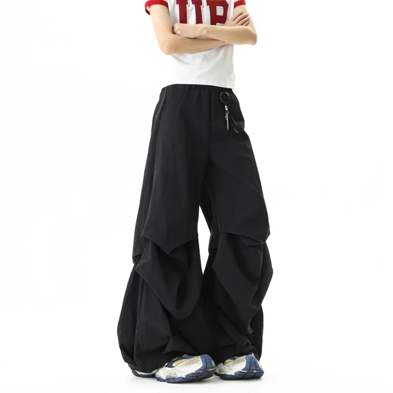 DAND Casual Pants Unisex Black-4