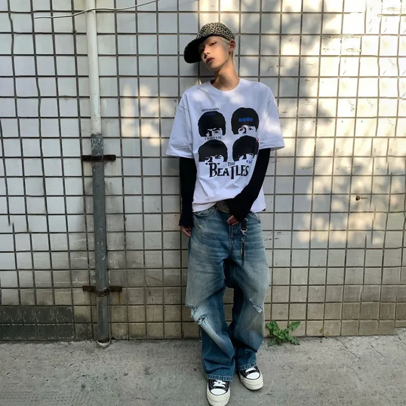 DAND T Shirts Unisex White-4