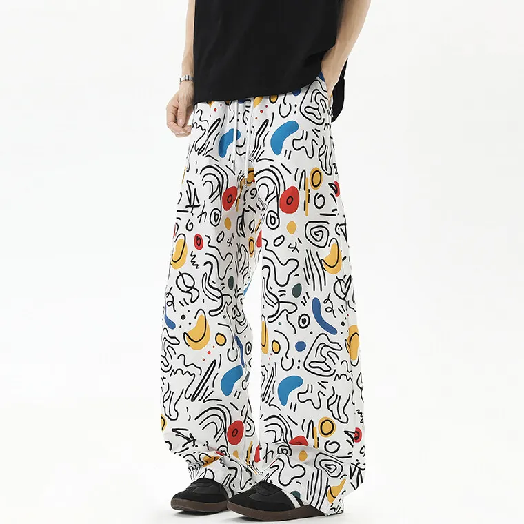 DAND Casual Pants Unisex White-4