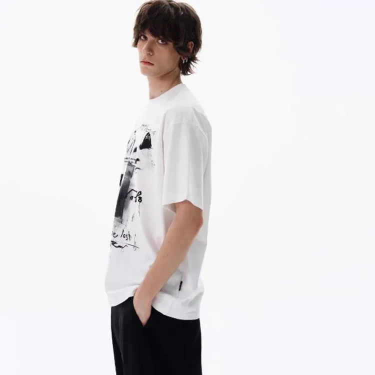 DAND T Shirts Unisex White-4