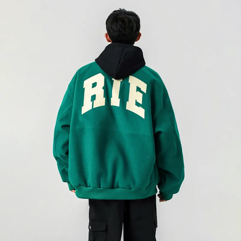 DAND Jackets Coats Unisex Navy Blue-1
