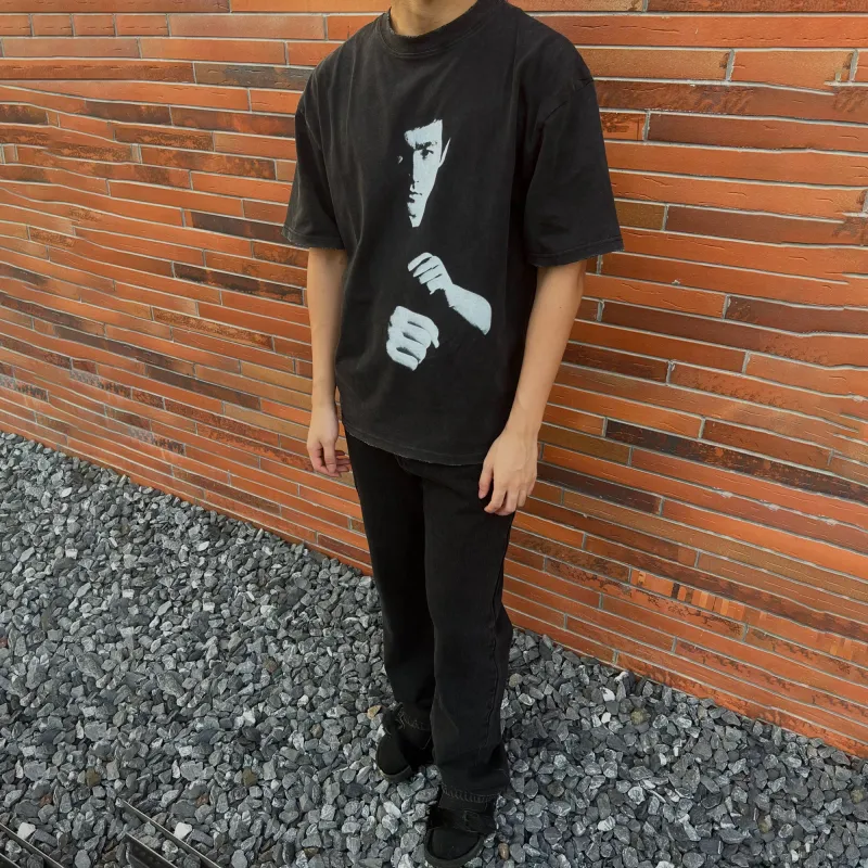 DAND T Shirts Unisex Washed Black-3