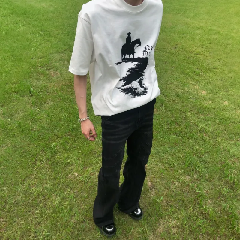 DAND T Shirts Unisex White-2