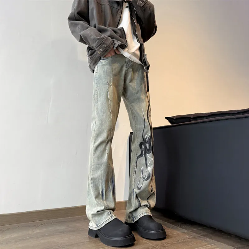 DAND Jeans Unisex Yellow Mud-4
