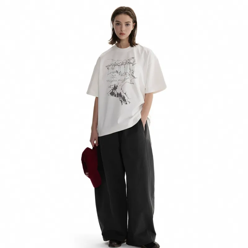 DAND T-Shirts Unisex White-6