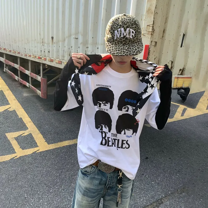 DAND T Shirts Unisex White-5