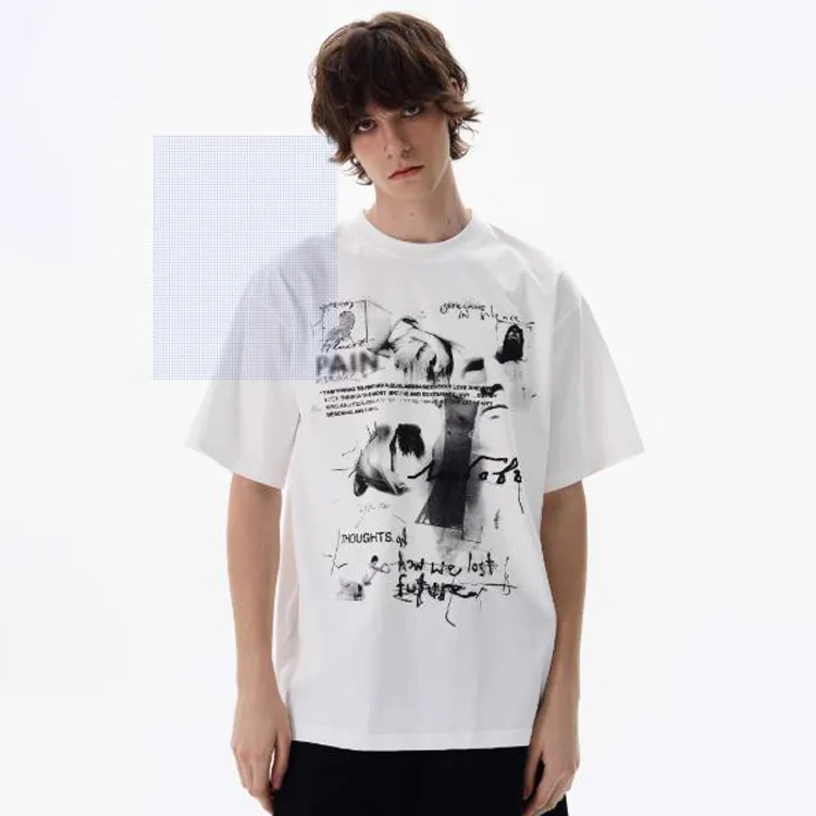 DAND T Shirts Unisex White-3