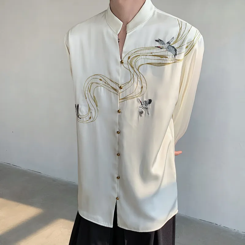 DAND Shirts Unisex Beige Yellow-1