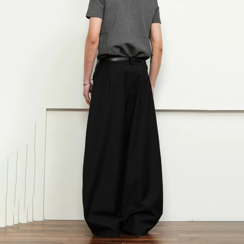 DAND Suit Trousers Unisex Black-5