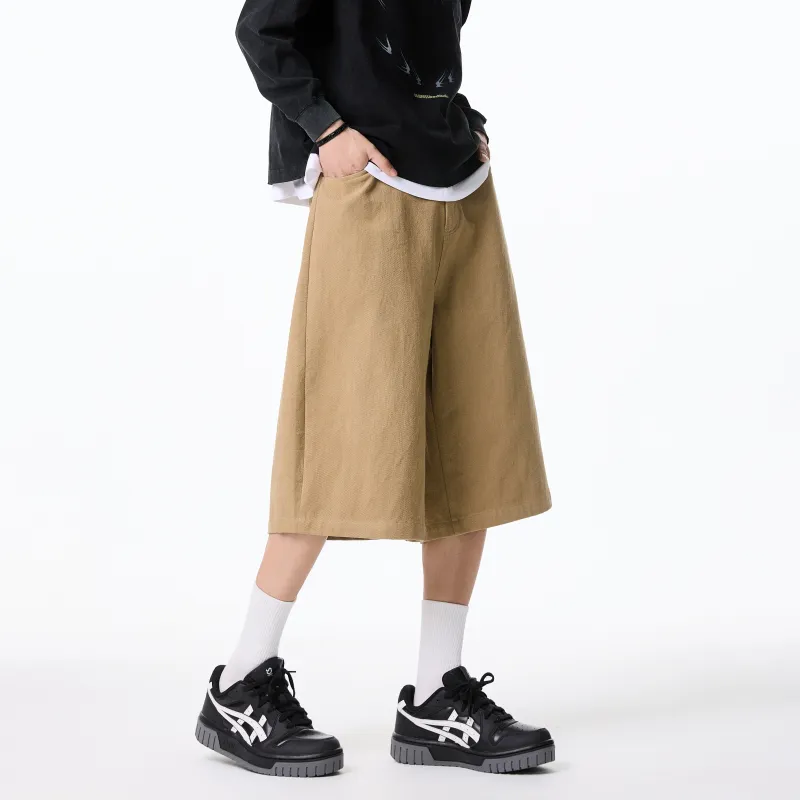 DAND Casual Shorts Unisex Khaki-3