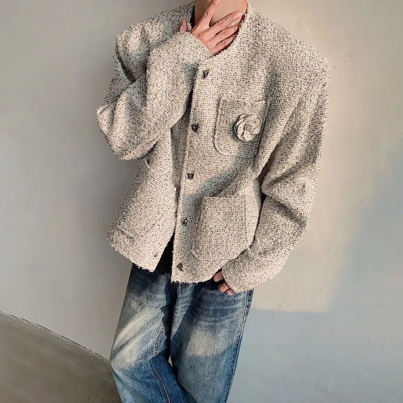 DAND Jackets Unisex Light Gray-2
