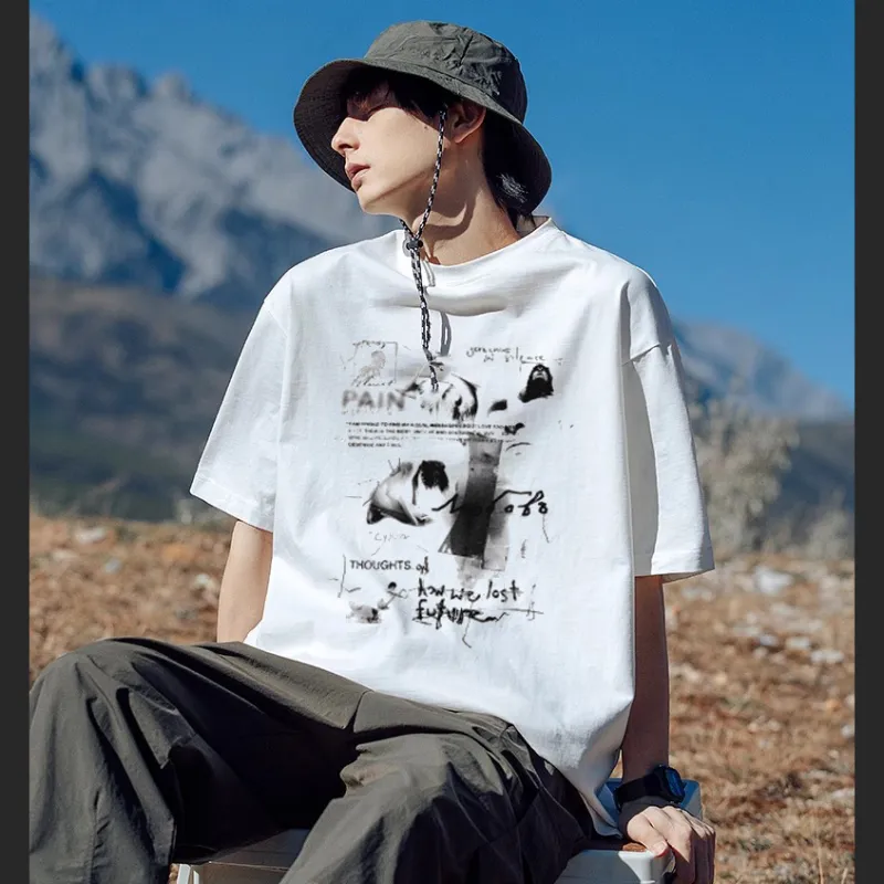 DAND T Shirts Unisex White-2