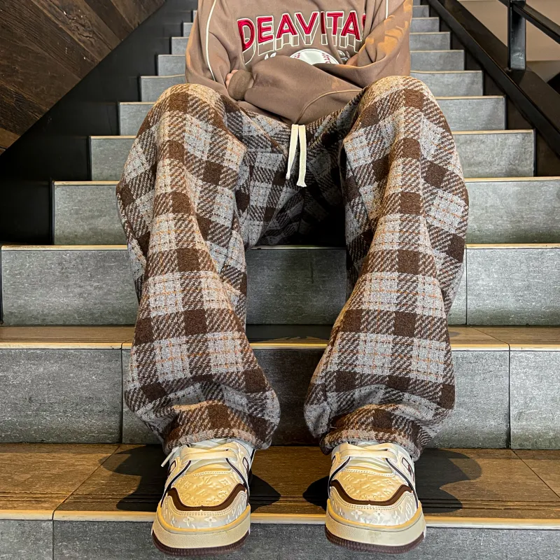 PAINT STAIN Casual Pants Unisex-35