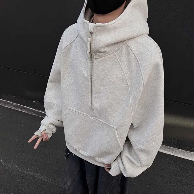 DAND Sweatshirt Unisex White Heather Gray-1