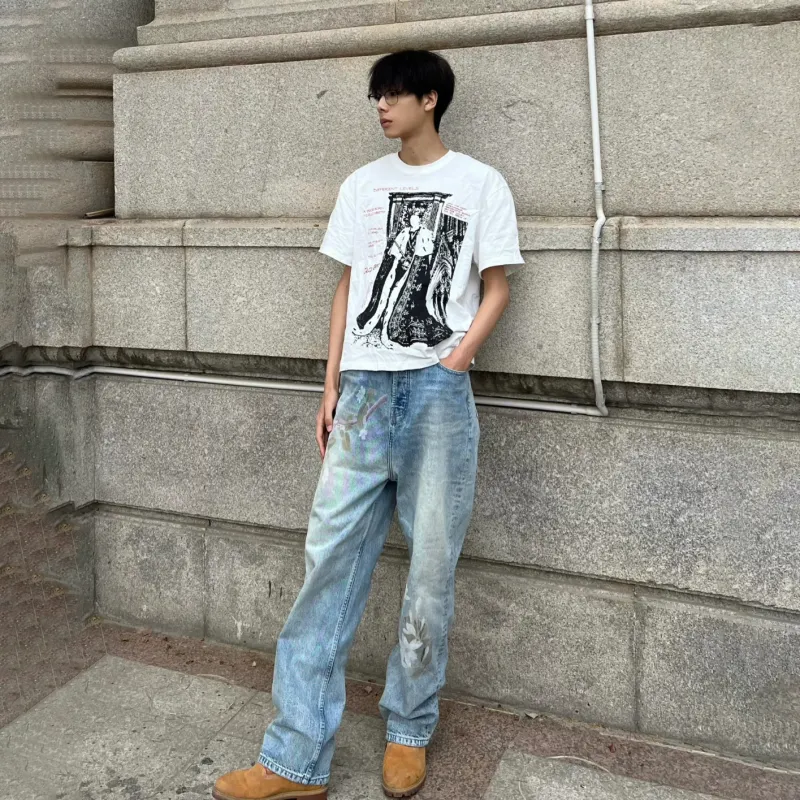 DAND T Shirts Unisex White-5