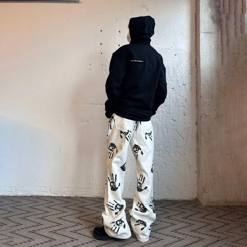 WELTER EXPERIMENT Jeans Unisex White-5