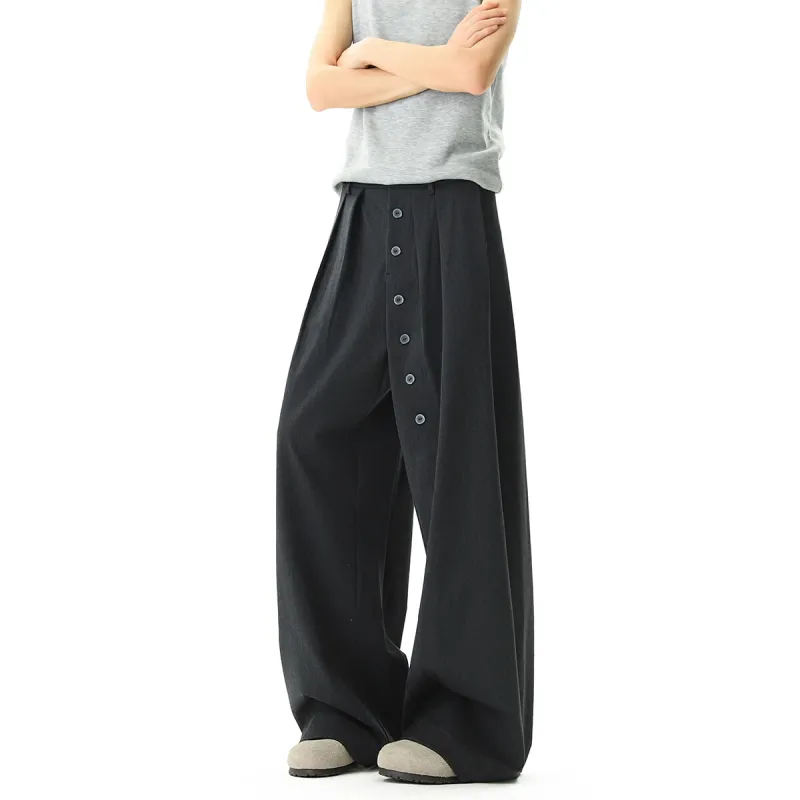 DAND Casual Pants Unisex Dark Gray-3