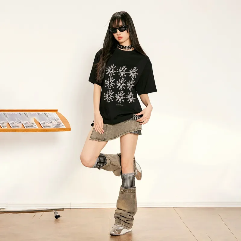PAINT STAIN T Shirts Unisex-3