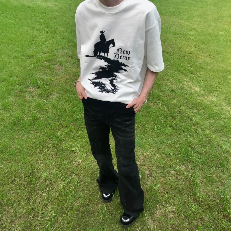 DAND T Shirts Unisex White-3