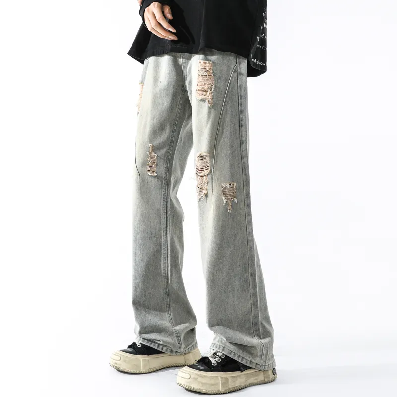 PAINT STAIN Jeans Unisex-4