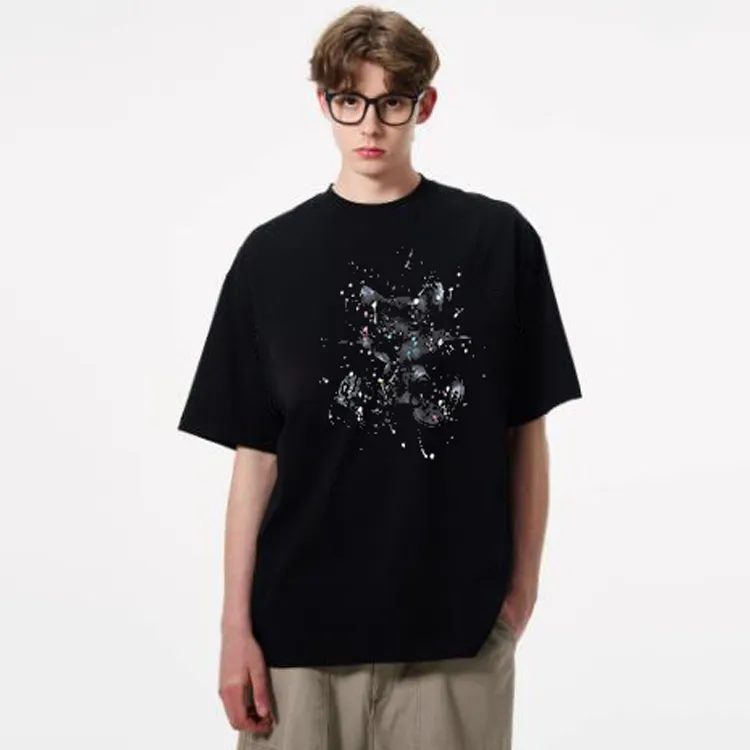 DAND T Shirts Unisex Black-3