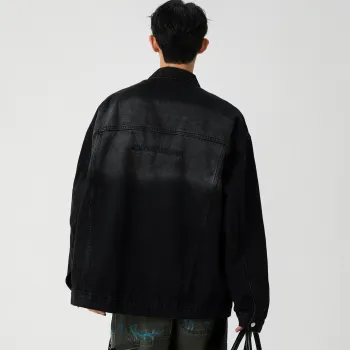 DAND Denim Jackets Unisex Black