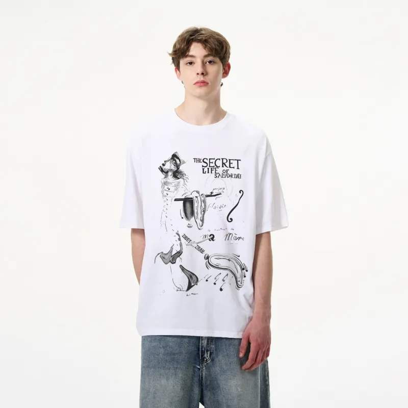 DAND T-Shirts Unisex White-2