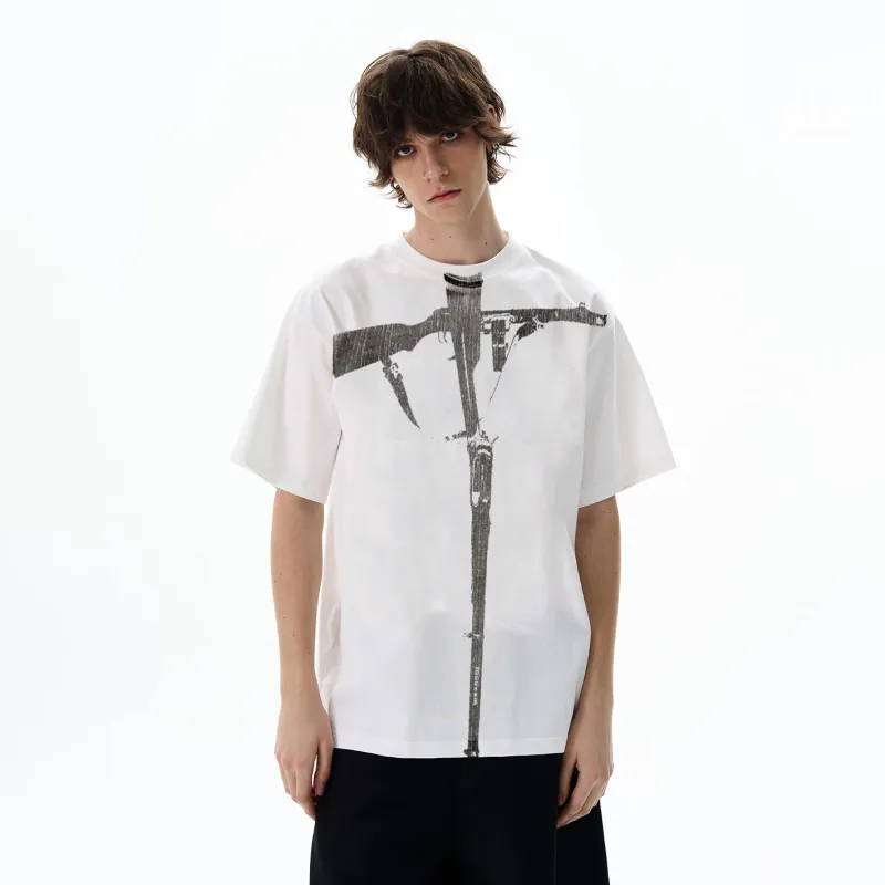 DAND T Shirts Unisex White-2