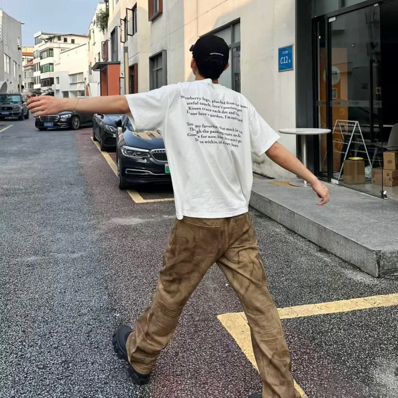 DAND T Shirts Unisex White-5