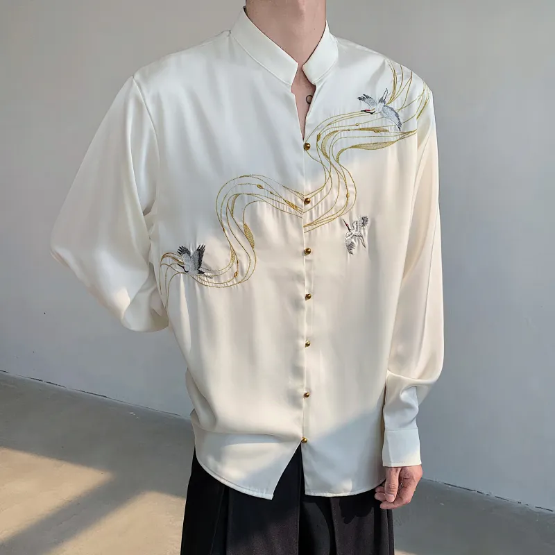 DAND Shirts Unisex Beige Yellow-4