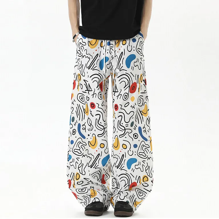 DAND Casual Pants Unisex White-1