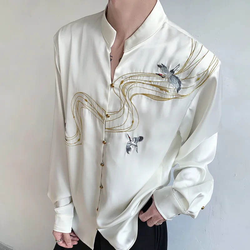 DAND Shirts Unisex Beige Yellow-3