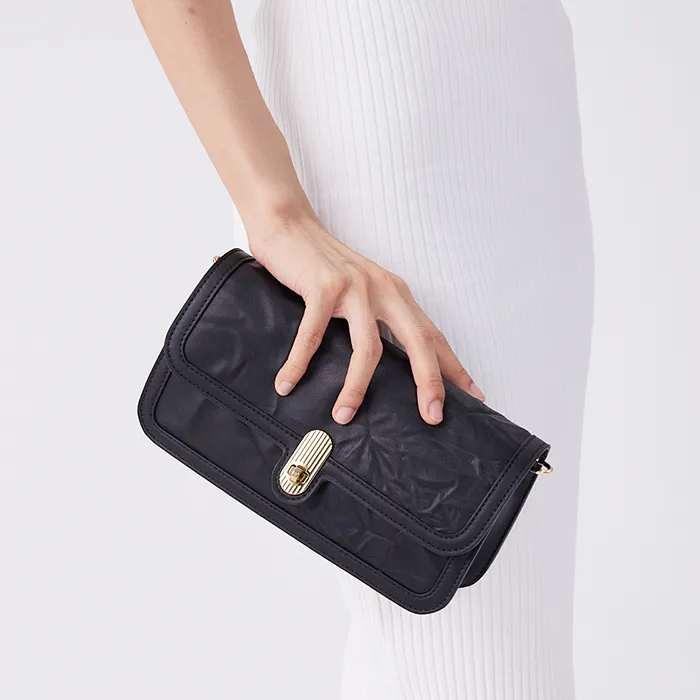 OMI Synthetic Leather Shoulder Bag Crossbody Bag Clutches Regular Women's White/Pink/Black/Brown-16