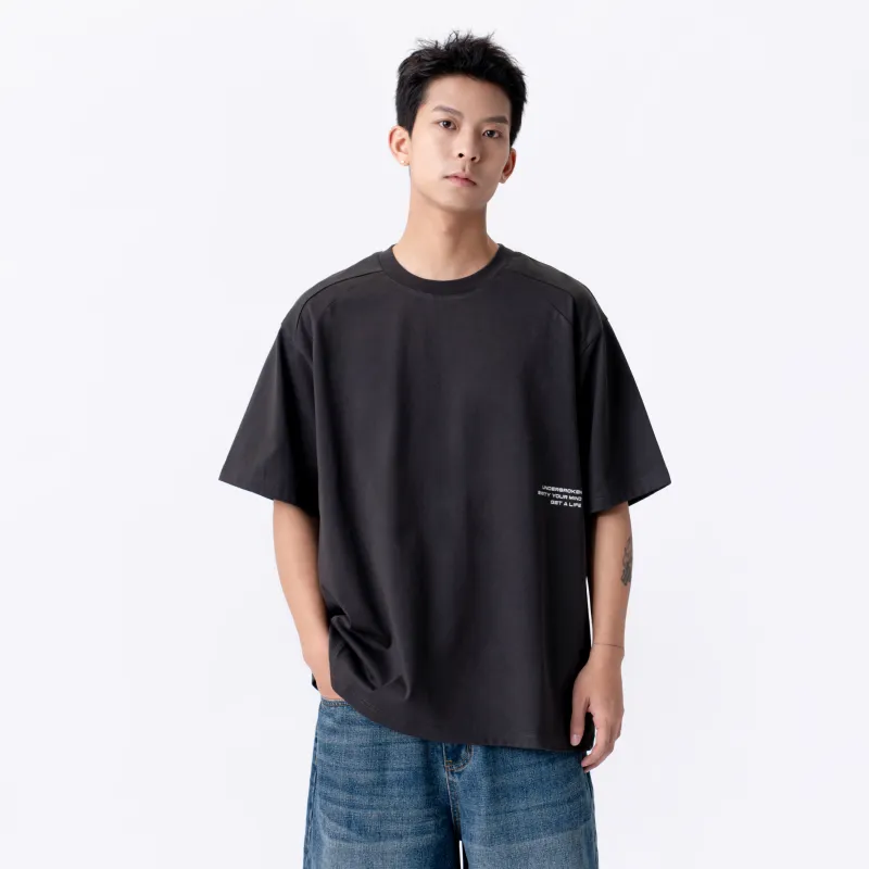 UDBK Drop Shoulder Sleeve T Shirt Unisex-3