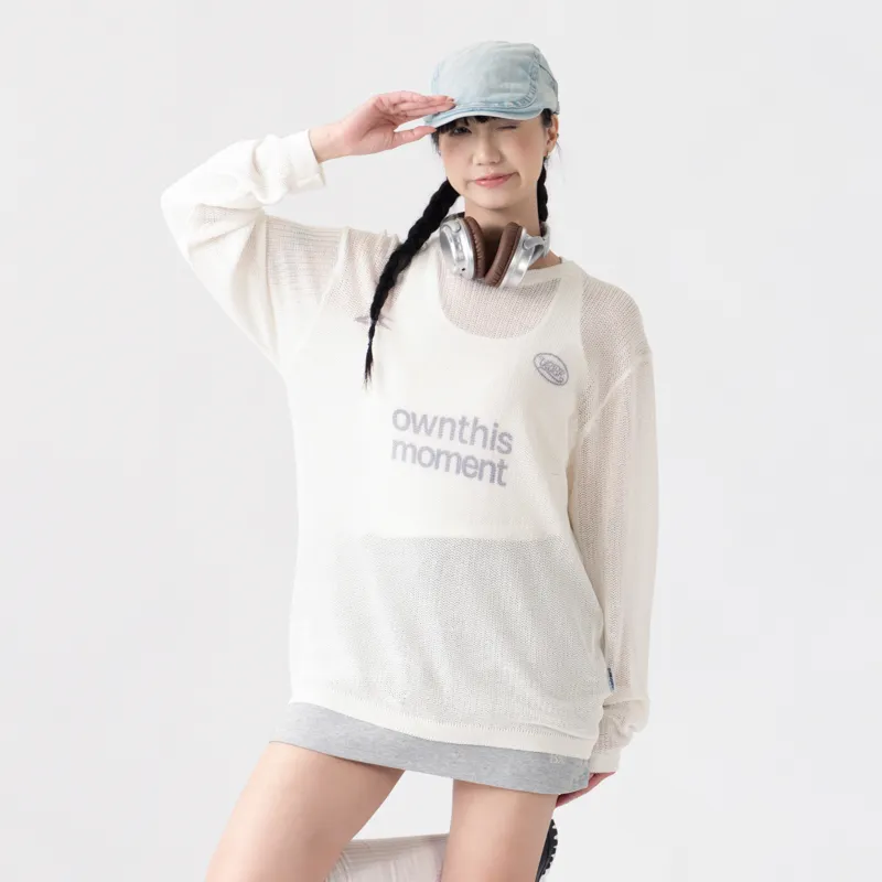 UDBK Knitwear Unisex Ecru[Solo Cover Up]-5