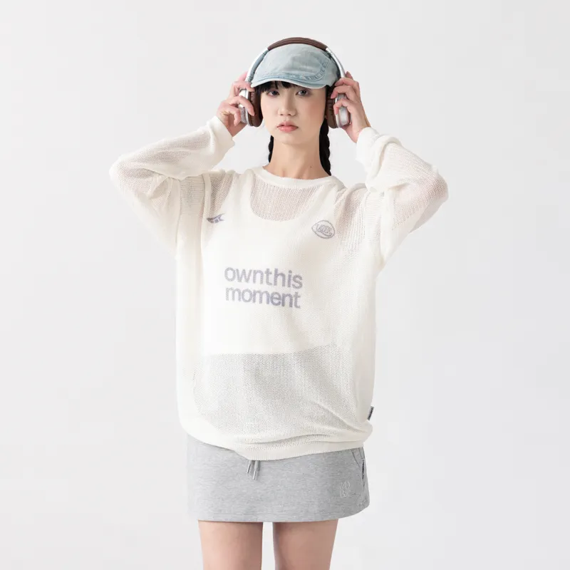 UDBK Knitwear Unisex Ecru[Solo Cover Up]-6