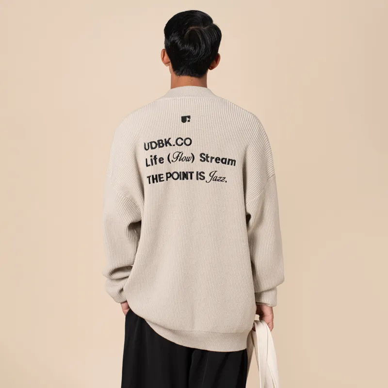 UDBK Knitwear Unisex Greige-4