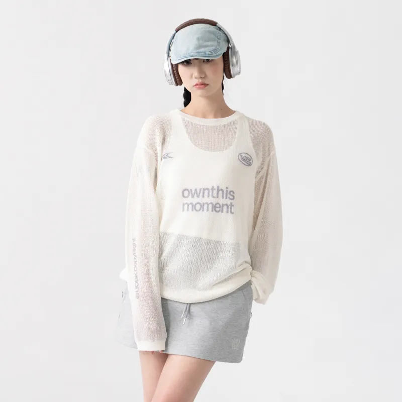 UDBK Knitwear Unisex Ecru[Solo Cover Up]-2