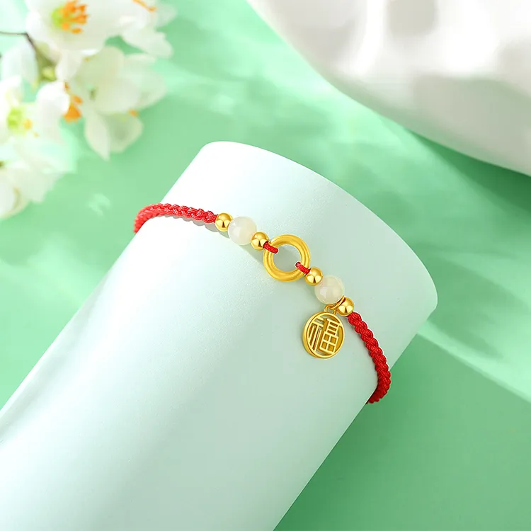 Furunlai Gold Bracelet Unisex-3