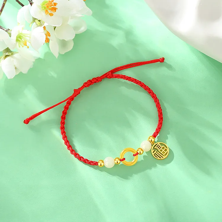 Furunlai Gold Bracelet Unisex-2