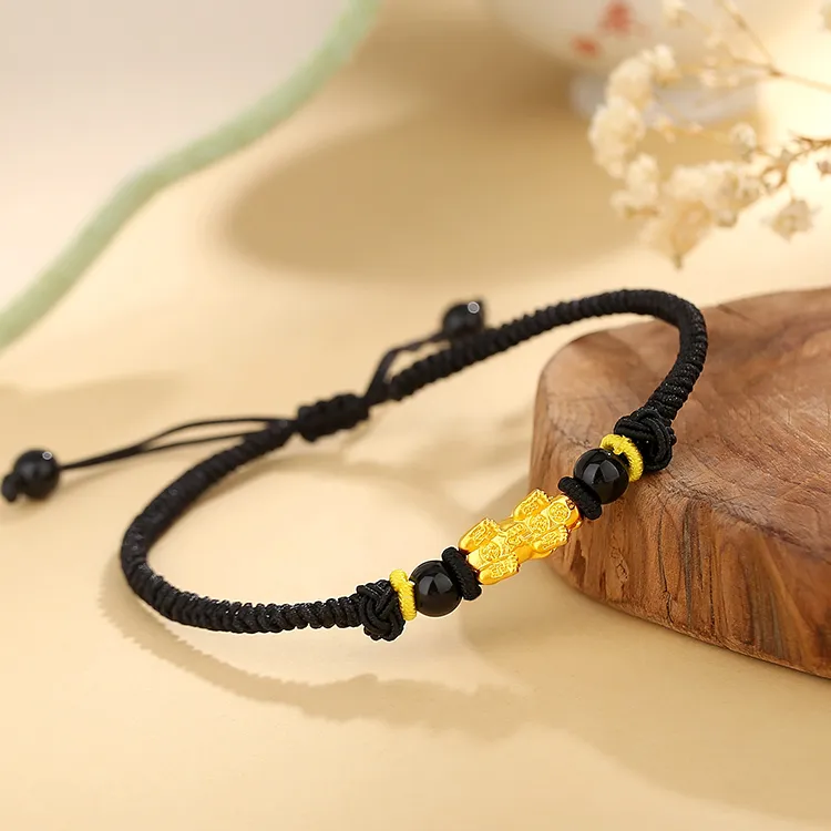Furunlai Gold Bracelet Unisex-2