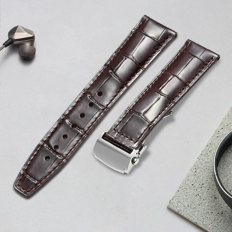 MILANQIAN M&Q Watch Band Aimee Compatibility 210mm Cowhide Leather Material Men's Watches-10