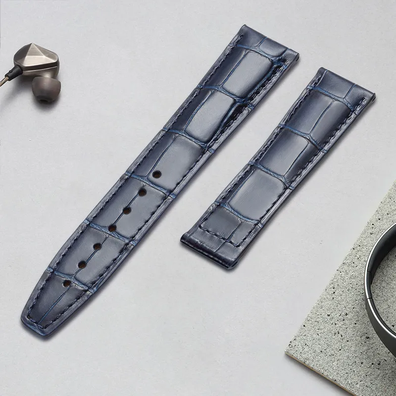 MILANQIAN M&Q Watch Band Aimee Compatibility 210mm Cowhide Leather Material Men's Watches-5