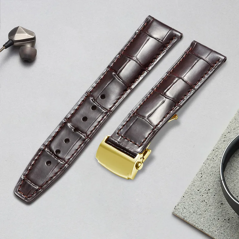 MILANQIAN M&Q Watch Band Aimee Compatibility 210mm Cowhide Leather Material Men's Watches-24