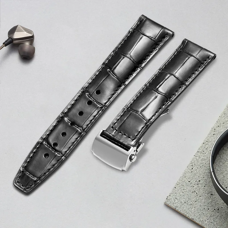 MILANQIAN M&Q Watch Band Aimee Compatibility 210mm Cowhide Leather Material Men's Watches-7