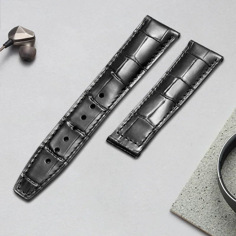 MILANQIAN M&Q Watch Band Aimee Compatibility 210mm Cowhide Leather Material Men's Watches-1