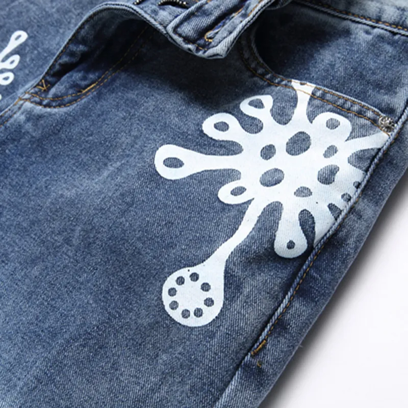 F.K.V.A Jeans Unisex Blue-3