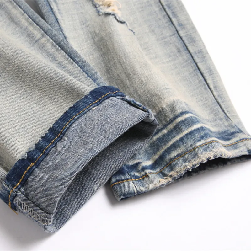 F.K.V.A Jeans Unisex Blue-4
