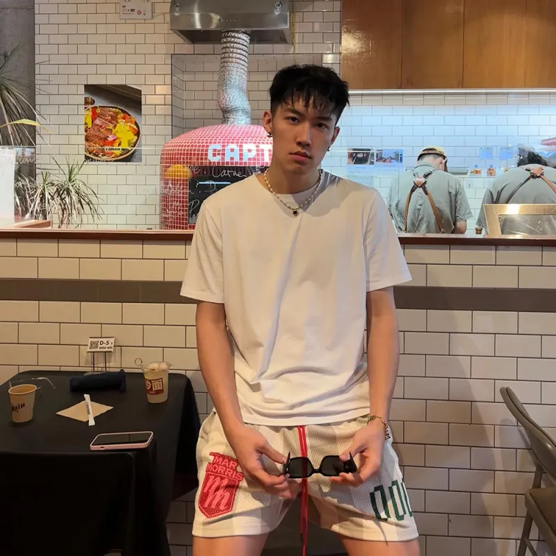 F.K.V.A Casual Shorts Unisex Gray-3