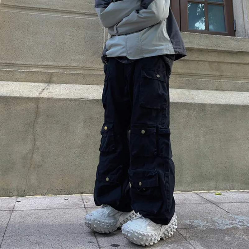 F.K.V.A Casual Pants Unisex Army Green-15